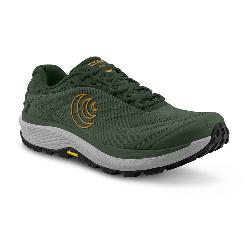 Topo Athletic PURSUIT 2 - Green/Orange - MENS トポアスレチック パースート2 メンズ トレイルシューズ