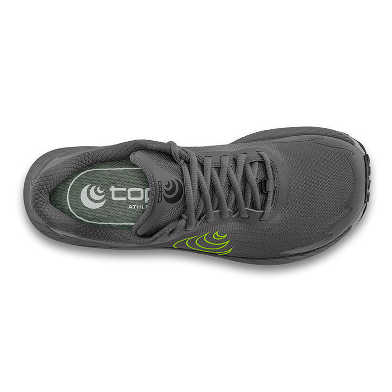 Topo Athletic MTN RACER 4 - Grey/Lime - MENS トポアスレチック エムティーエヌレーサー4 メンズ トレイルシューズ