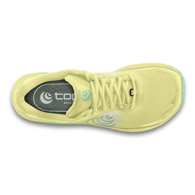 Topo Athletic MTN RACER 4 - Yellow/Green - WOMENS トポアスレチック エムティーエヌレーサー4 ウィメンズ トレイルシューズ