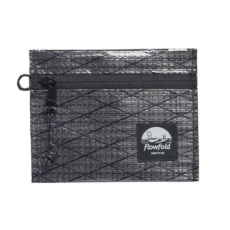 Flowfold Recycled Sailcloth Voyager - Zipper Pouch - Small