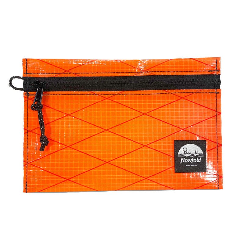 Recycled Sailcloth Voyager - Zipper Pouch - Medium