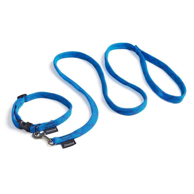 Flowfold Recycled Rope Dog Collar - Small フローフォールド リサイクルロープ ドッグコーラー スモール