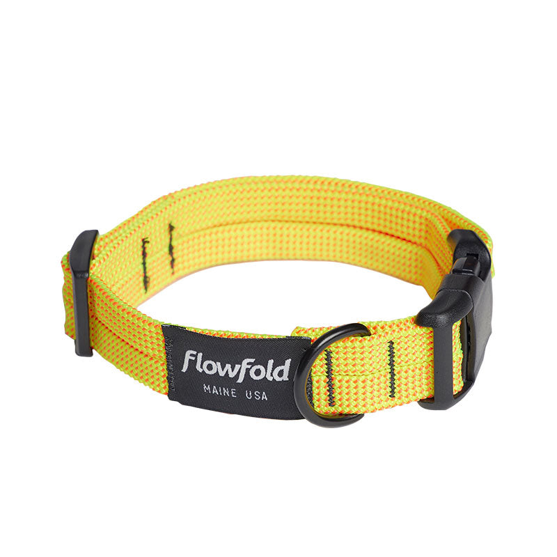 Flowfold Recycled Rope Dog Collar - Medium フローフォールド リサイクルロープ ドッグコーラー ミディアム