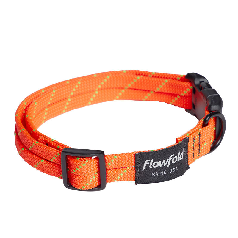 Flowfold Recycled Rope Dog Collar - Large フローフォールド リサイクルロープ ドッグコーラー ラージ
