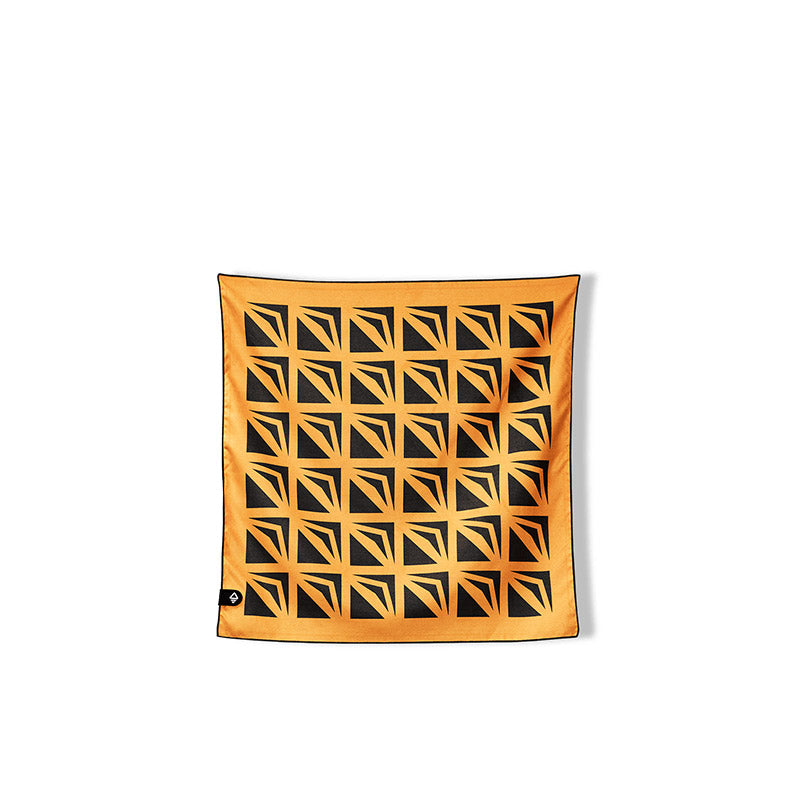 PEAK TO PEAK MUSTARD BANDANA TOWEL