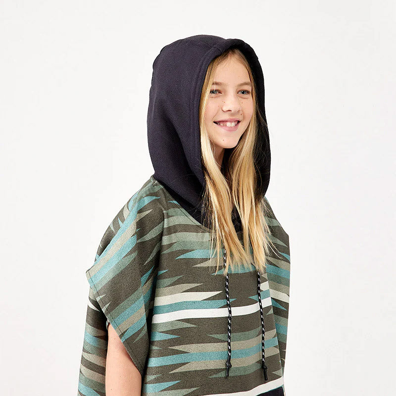 UINTA GREEN CHANGING PONCHO