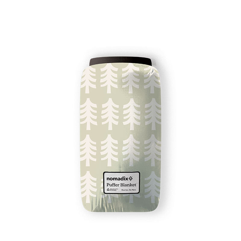 FRESH PINES SANDY BEIGE PUFFER BLANKET