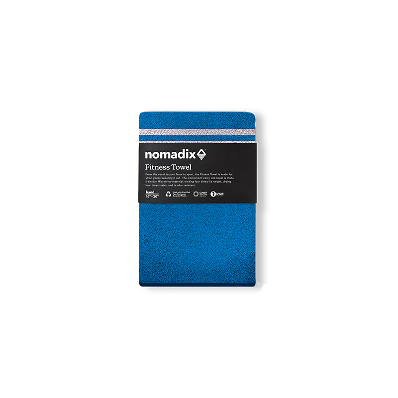 POOLSIDE NAVY FITNESS TOWEL