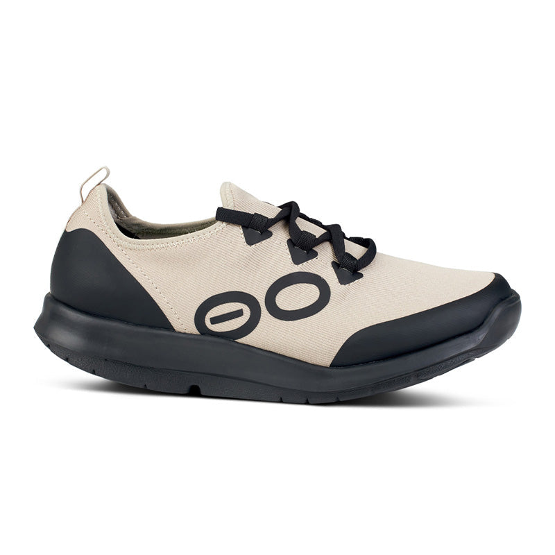 OOFOS MENS OOmg Sport Lace - Black/Nomad ウーフォス メンズ ウーエムジー スポーツ レース ブラック ノマド リカバリーシューズ