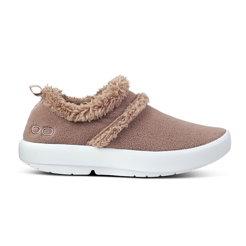 WOMENS OOcOOzie Low - White/Chocolate