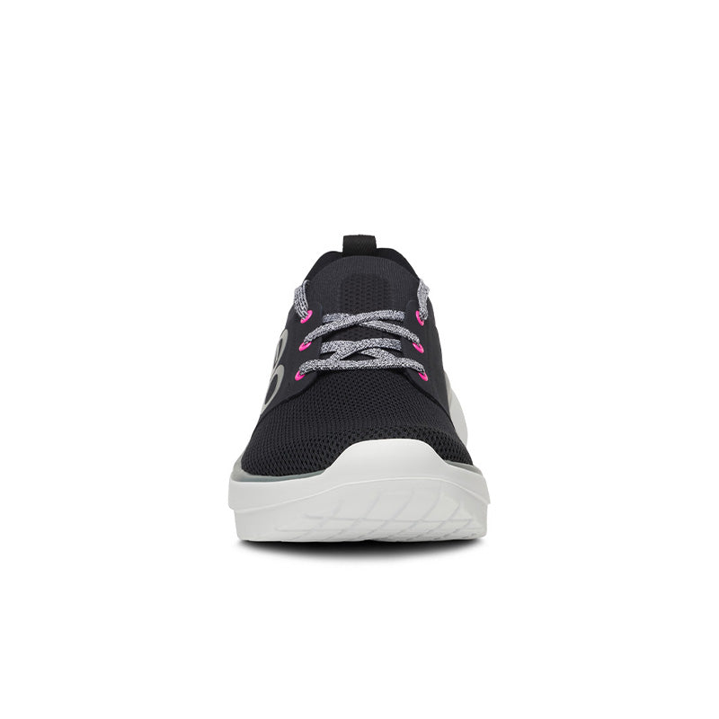 OOFOS WOMENS OOmy Stride - White/Black ウーフォス ウィメンズ ウーマイ ストライド ホワイト ブラック リカバリーシューズ