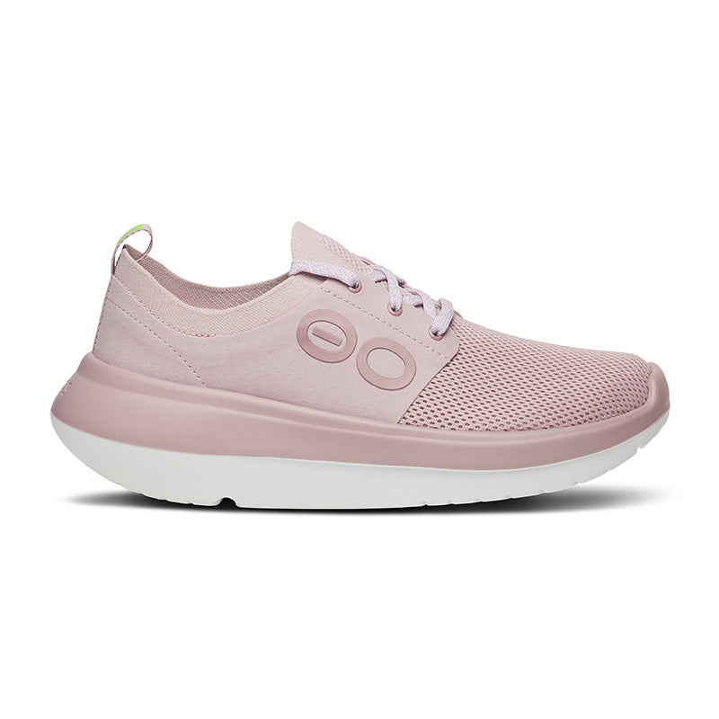 OOFOS WOMENS OOmy Stride - White/Stardust ウーフォス ウィメンズ ウーマイ ストライド ホワイト スターダスト リカバリーシューズ