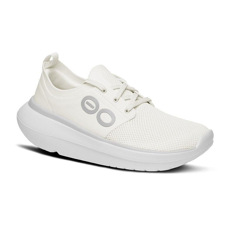 OOFOS WOMENS OOmy Stride - White/White ウーフォス ウィメンズ ウーマイ ストライド ホワイト ホワイト リカバリーシューズ