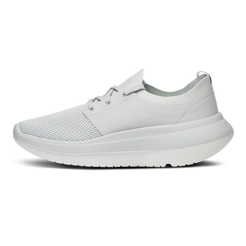 OOFOS MENS OOmy Stride - White/Glacier ウーフォス メンズ ウーマイ ストライド ホワイト グレイシア リカバリーシューズ