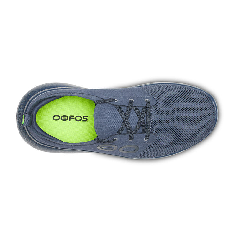 MENS OOmy Stride - White/Moroccan Blue