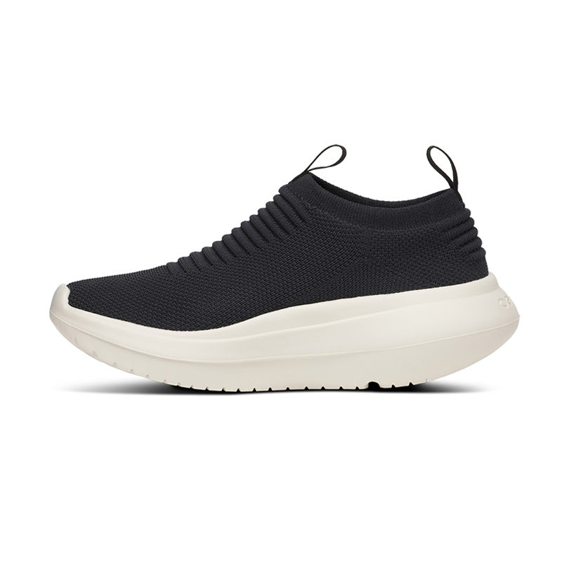 OOFOS WOMENS OOmy Zen - Chalk/Black ウーフォス ウィメンズ ウーマイ ゼン チョーク ブラック リカバリーシューズ