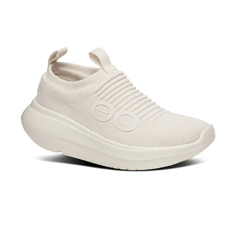 OOFOS WOMENS OOmy Zen - Chalk/Chalk ウーフォス ウィメンズ ウーマイ ゼン チョーク チョーク リカバリーシューズ