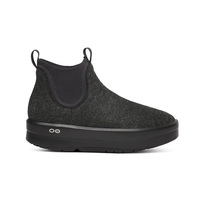 OOFOS WOMENS OOmega Londoner- Black/Black ウーフォス ウィメンズ ウーメガ ロンドナー  ブラック リカバリーシューズ