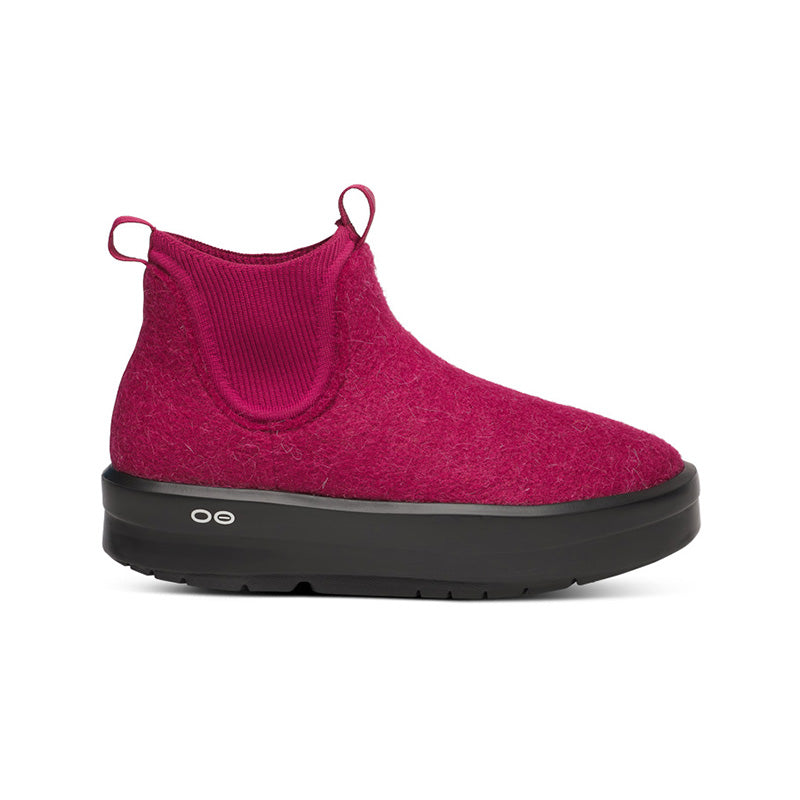 OOFOS WOMENS OOmega Londoner- Black/Rosebud ウーフォス ウィメンズ ウーメガ ロンドナー  ブラック ローズバッド リカバリーブーツ