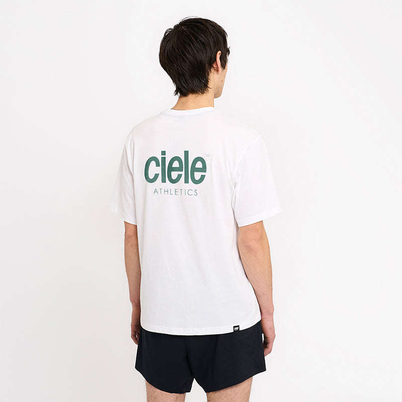 Ciele Athletics U ORTshirt - Atlantis - White - UNISEX  シエルアスレチックス ユー オーアールティシャツ アスレチックス ホワイト ユニセックス