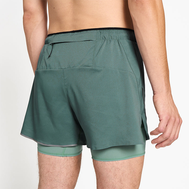 Ciele Athletics M DLYShort 5” Brief - Silver Pine - MENS シエルアスレチックス エヌ ディーエルワイショーツ 5インチ ブリーフ グレイド メンズ