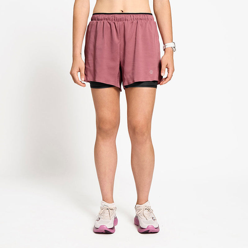 Ciele Athletics W DLYShort 4" Long Brief - Deco Rose - WOMENS シエルアスレチックス ダブリュー ディーエルワイショーツ 4インチ ロングブリーフ デコローズ ウィメンズ