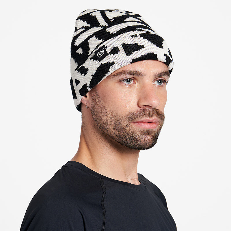 Ciele Athletics CLNBeanie - All Over Loopy Tile - Whitaker シエルアスレチックス シーエルエヌビーニー オールオーバールーピータイル ワイテーカー