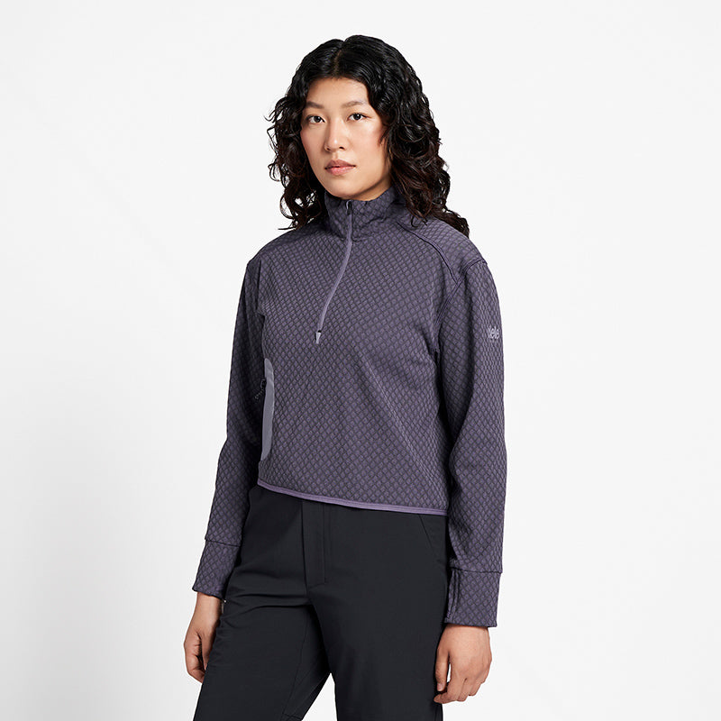 Ciele Athletics W VLVHalfzip - Astronautic - WOMENS シエルアスレチックス ダブリュー ヴィーエルヴィーハーフジップ アストロノーティック