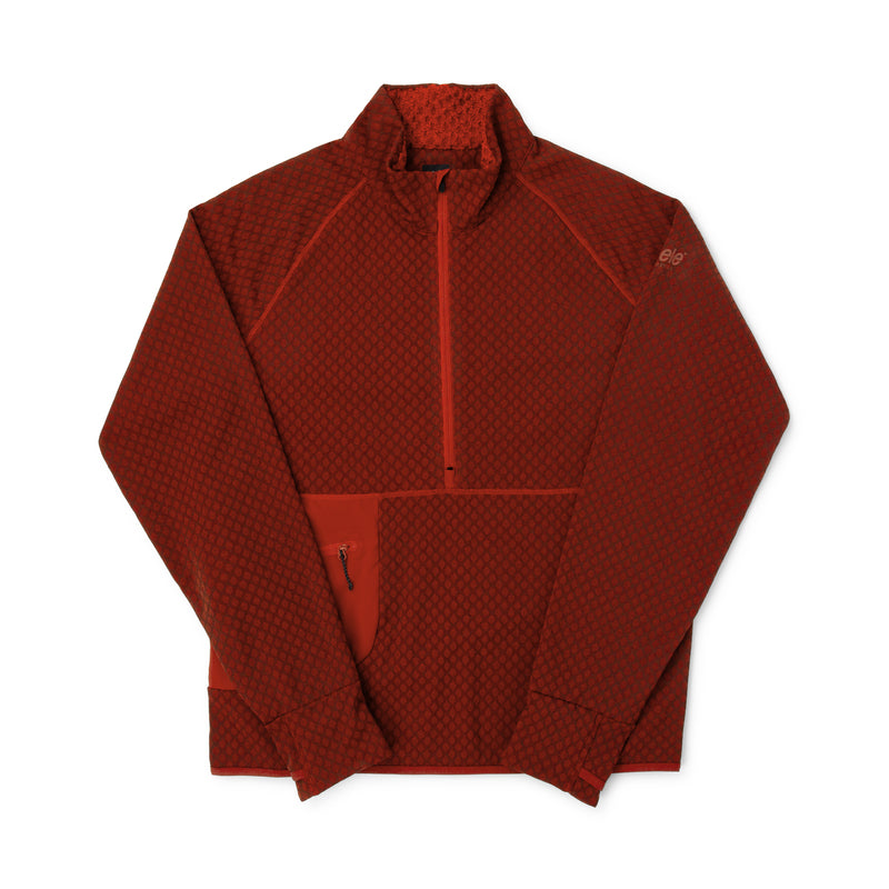 Ciele Athletics M VLVHalfzip - Clay - MENS シエルアスレチックス メンズ ブイエルブイハーフジップ クレイ