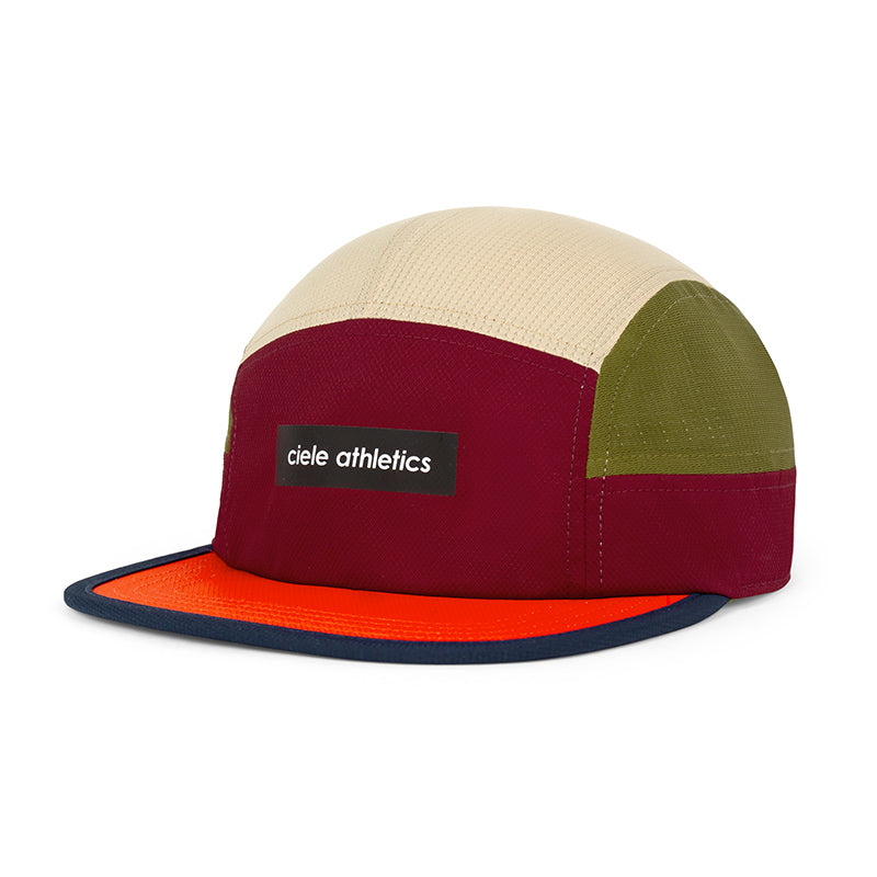 Ciele Athletics GOCap - Field - Iconic Bar - Crimson Red/Terrain  シエルアスレチックス ゴーキャップ フィールドアイコニックバー クリムゾンレッドテレイン