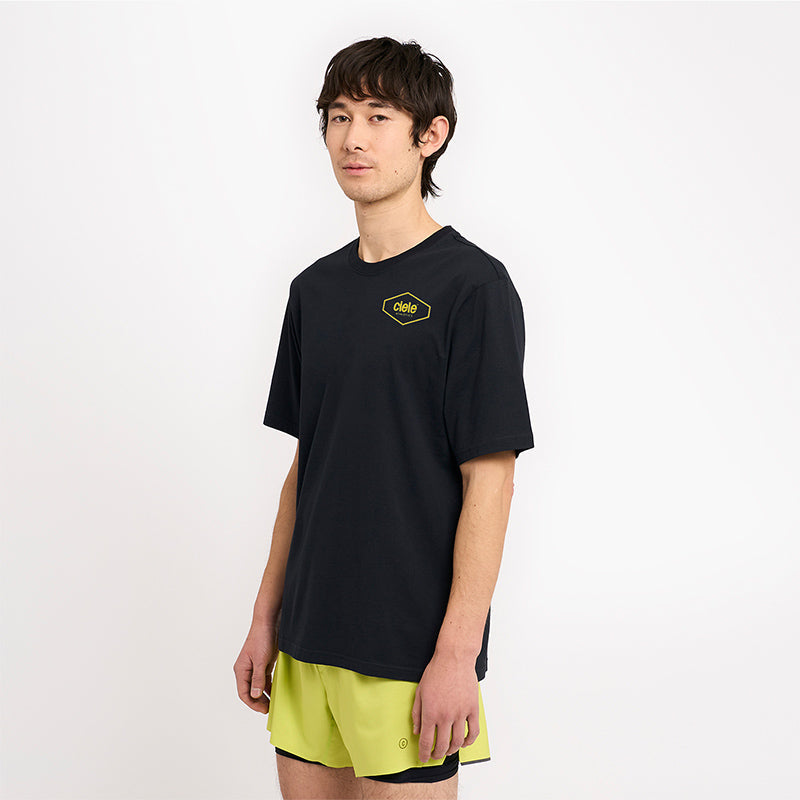 Ciele Athletics U ORTShirt - Up Down - Black - UNISEX シエルアスレチックス ユー オーアールティシャツ アップダウン ブラック ユニセックス