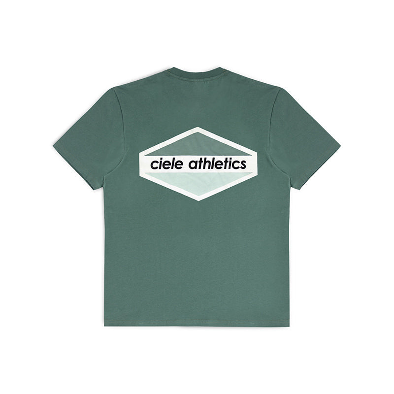 Ciele Athletics U ORTShirt - Up Down - Silver Pine - UNISEX シエルアスレチックス ユー オーアールティシャツ アップダウン ブラック ユニセックス