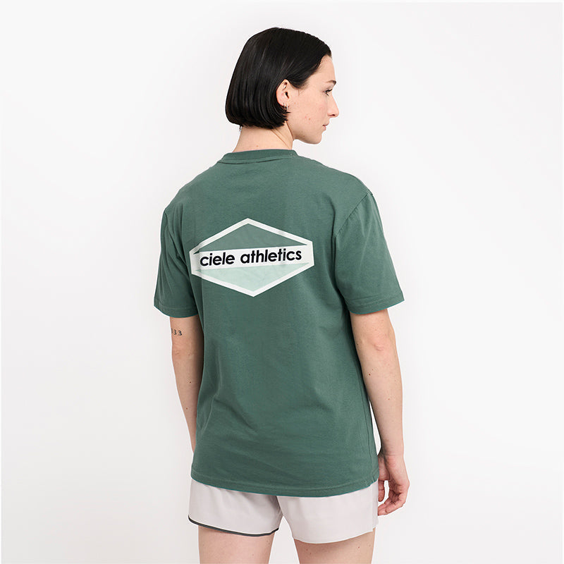 Ciele Athletics U ORTShirt - Up Down - Silver Pine - UNISEX シエルアスレチックス ユー オーアールティシャツ アップダウン ブラック ユニセックス