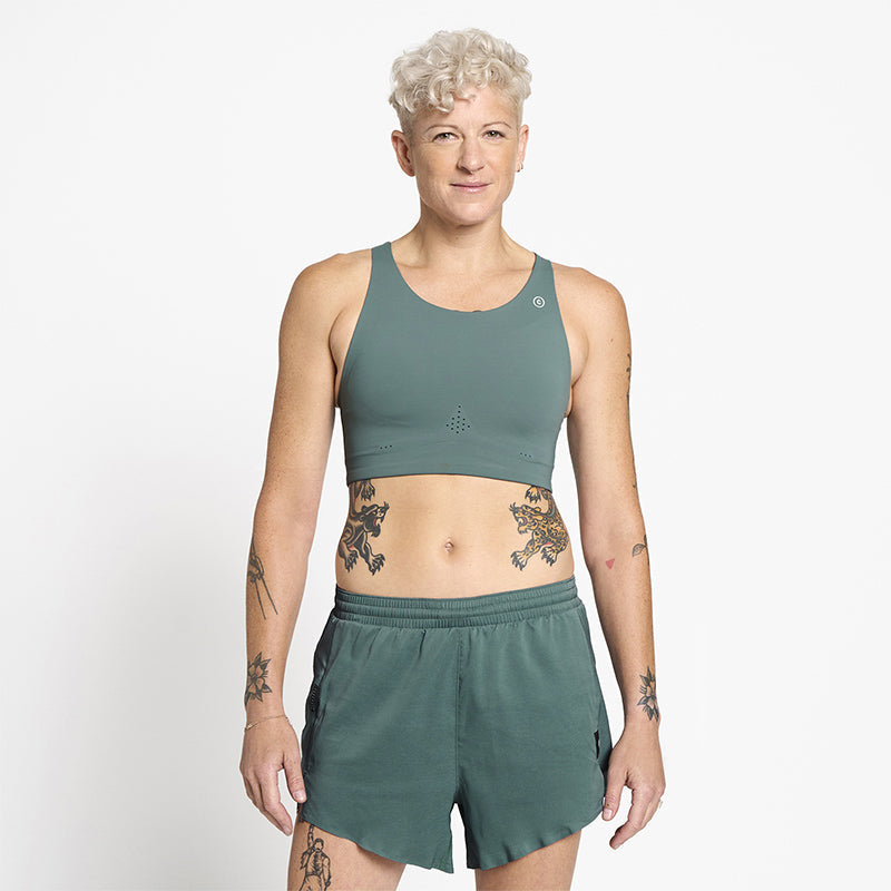 Ciele Athletics W SPDBra - Silver Pine - WOMENS  シエルアスレチックス ダブリュー エスピーディーブラ シルバーパイン ウィメンズ 