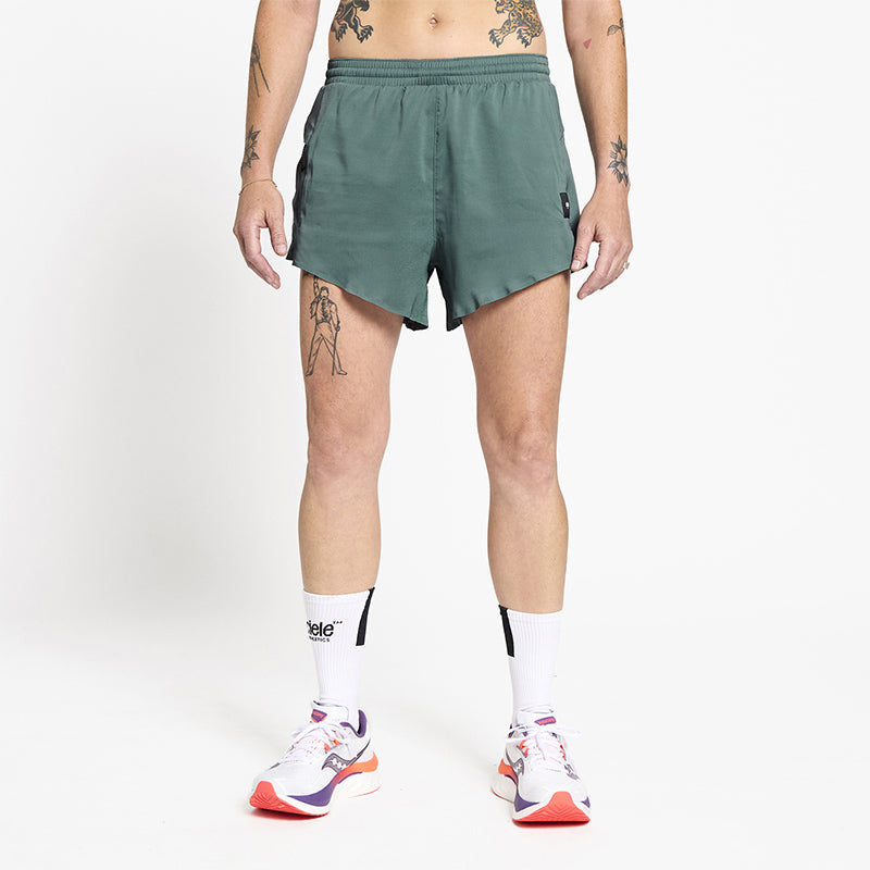 Ciele Athletics W ATShort 4" Brief - Silver Pine - WOMENS シエルアスレチックス エーティーショート 4インチ ブリーフ シルバーパイン ウィメンズ