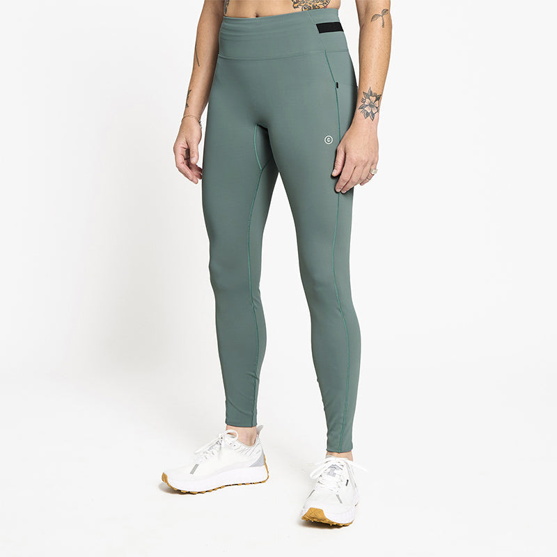 Ciele Athletics W FSTTight 29" - Silver Pine - WOMENS シエルアスレチックス ダブリュー エフエスティタイツ 29 シルバーパイン ウィメンズ