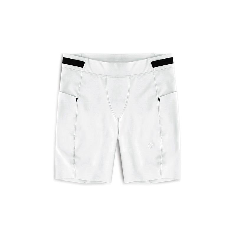 Ciele Athletics M FSTTight Short 8" - Light Grey - MENS シエルアスレチックス エム エフエスティタイツ ショート ８インチ ライトグレー メンズ