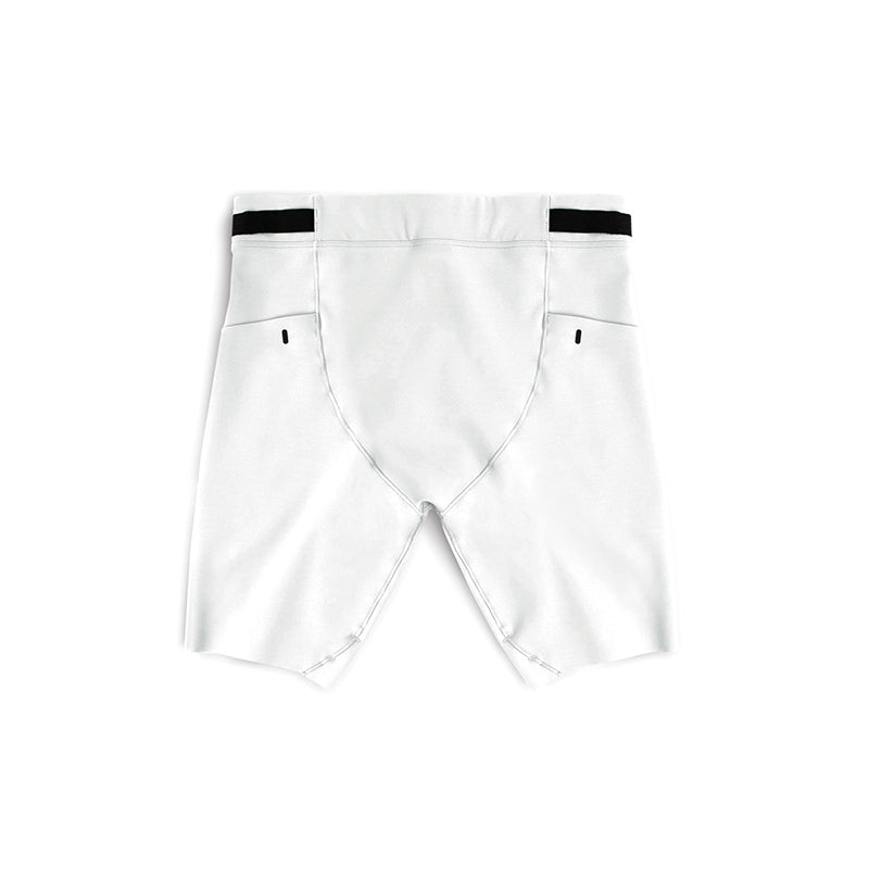 Ciele Athletics M FSTTight Short 8" - Light Grey - MENS シエルアスレチックス エム エフエスティタイツ ショート ８インチ ライトグレー メンズ