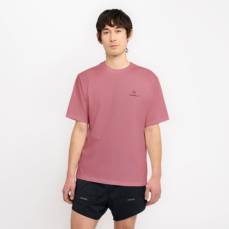 Ciele Athletics U ORTShirt - Everybody Run - Deco Rose - UNISEX シエル アスレチックス ユー オーアールティシャツ エブリデイラン トゥルーパー ユニセックス