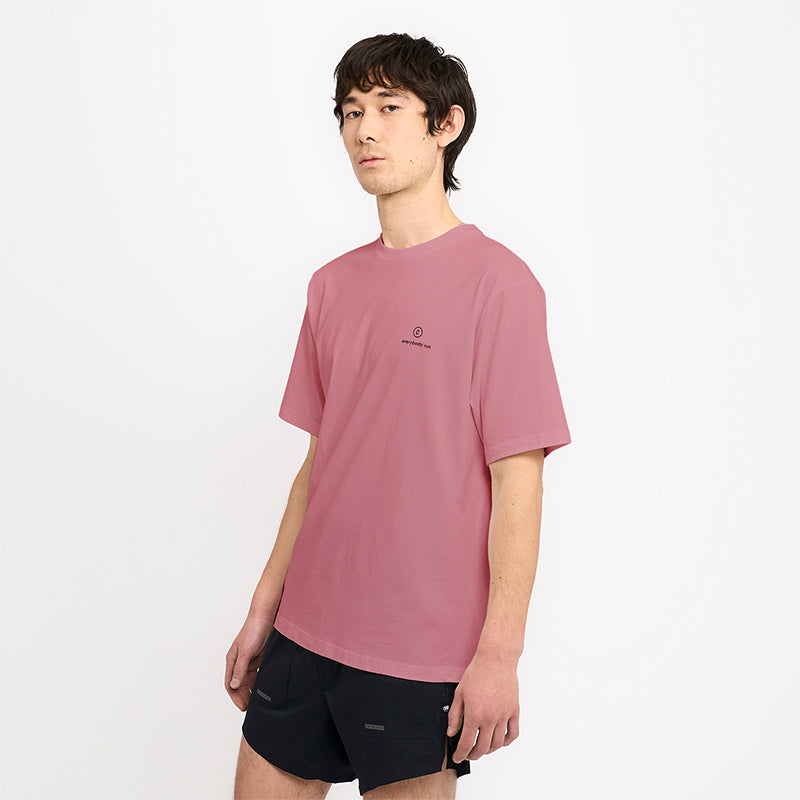 Ciele Athletics U ORTShirt - Everybody Run - Deco Rose - UNISEX シエル アスレチックス ユー オーアールティシャツ エブリデイラン トゥルーパー ユニセックス