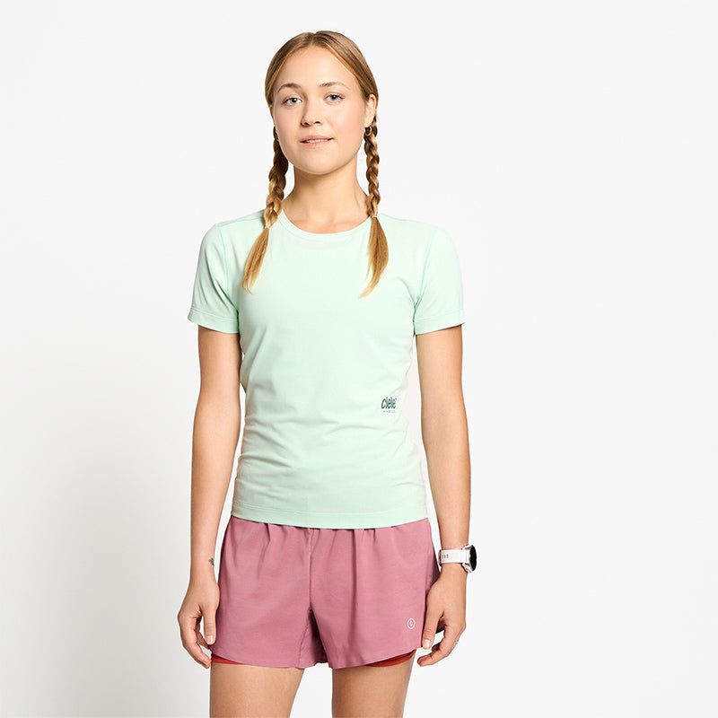 Ciele Athletics W DLYTShirt - Dusty Turquoise - WOMENS シエルアスレチックス ダブリュー ドライティーシャツ ダスティターコイズ ウィメンズ