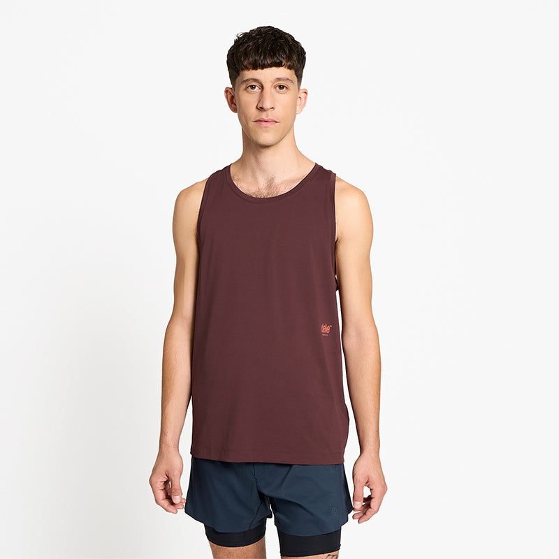 Ciele Athletics M DLYSinglet - Dark Wine Red - MENS シエルアスレチックス エム ドライシングレット ダークワインレッド メンズ