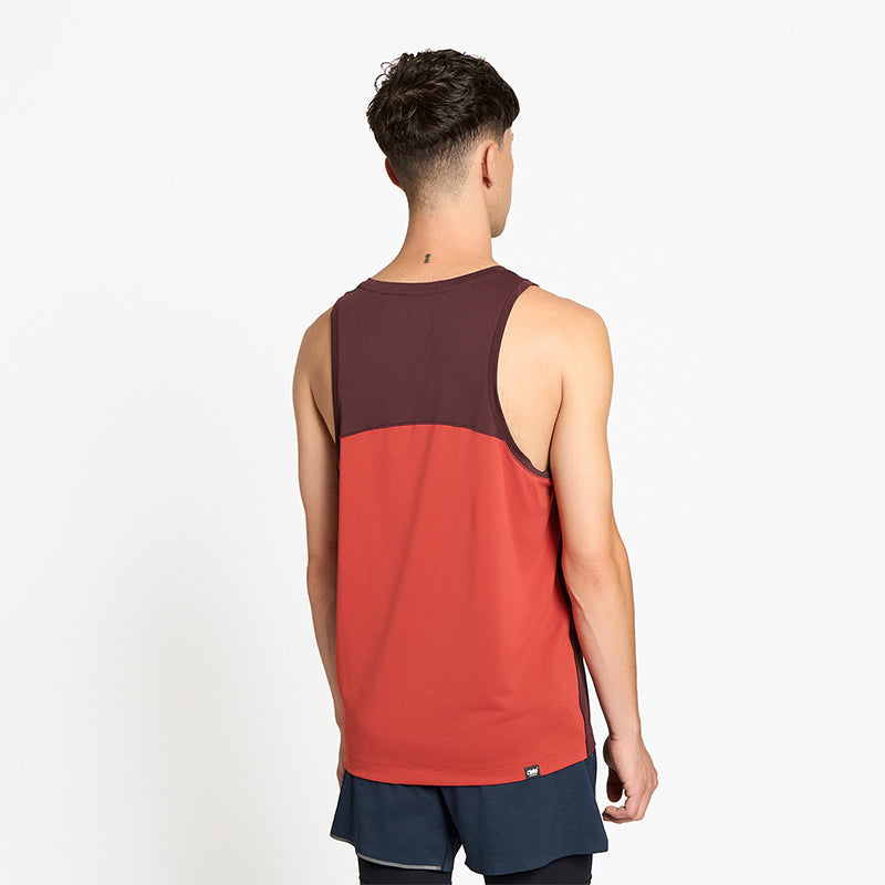 Ciele Athletics M DLYSinglet - Dark Wine Red - MENS シエルアスレチックス エム ドライシングレット ダークワインレッド メンズ