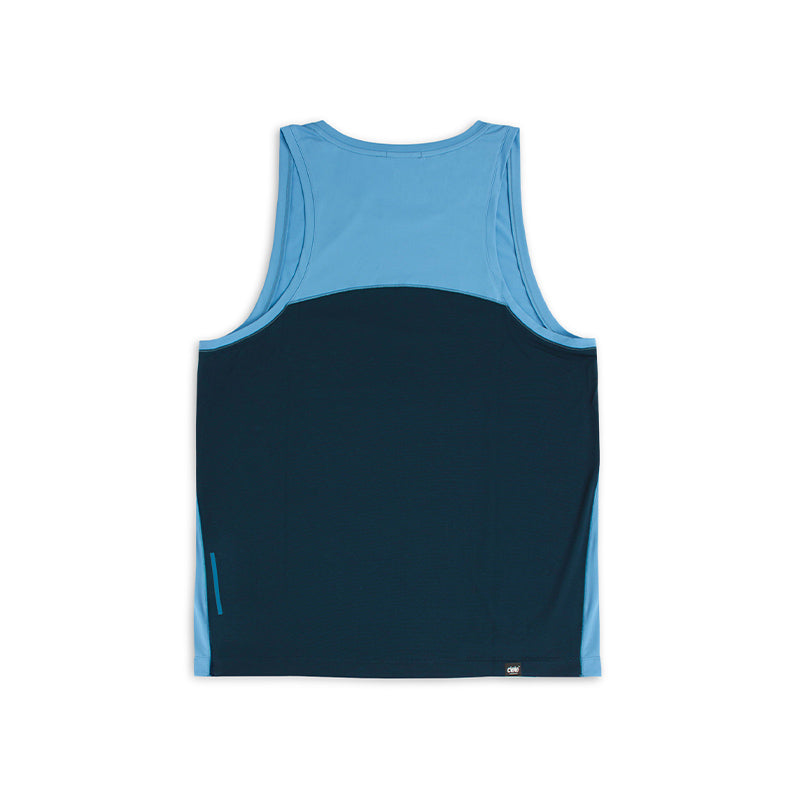 Ciele Athletics M DLYSinglet - Dusty Blue - MENS シエルアスレチックス エム ドライシングレット ダスティブルー メンズ