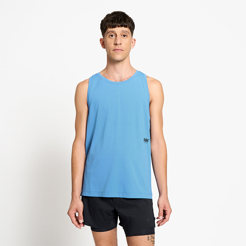 Ciele Athletics M DLYSinglet - Dusty Blue - MENS シエルアスレチックス エム ドライシングレット ダスティブルー メンズ