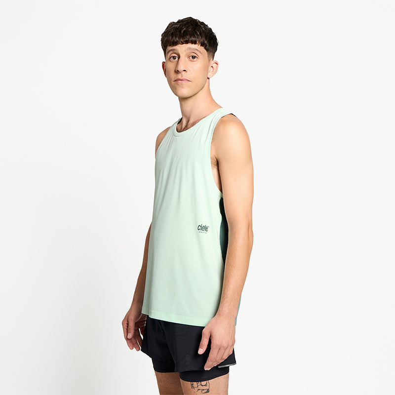 Ciele Athletics M DLYSinglet - Dusty Turquoise - MENS シエルアスレチックス エム ドライシングレット ダスティターコイズ メンズ