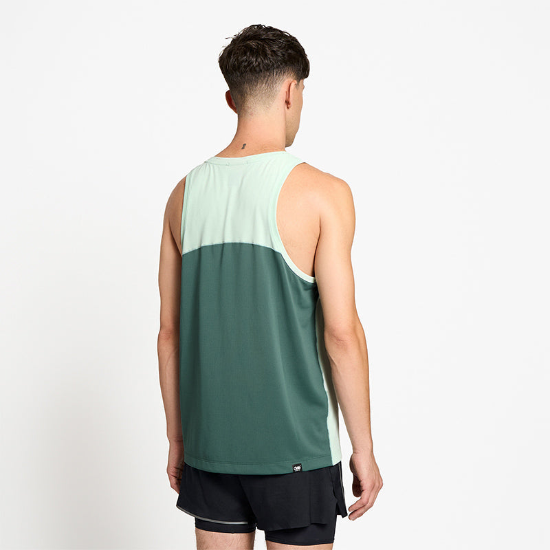 Ciele Athletics M DLYSinglet - Dusty Turquoise - MENS シエルアスレチックス エム ドライシングレット ダスティターコイズ メンズ