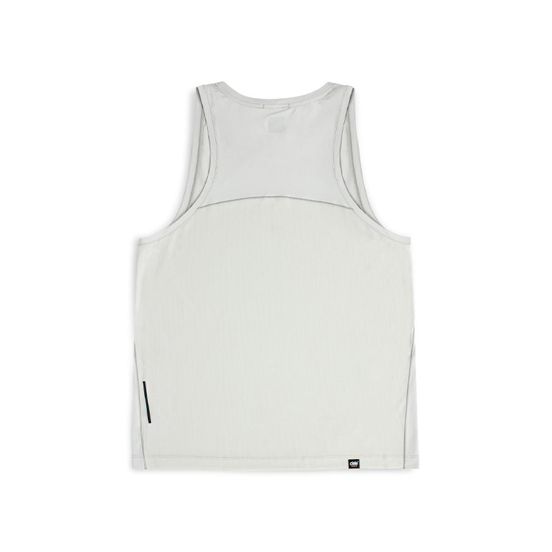 Ciele Athletics M DLYSinglet - Light Grey - MENS シエルアスレチックス エム ドライシングレット ライトグレー メンズ