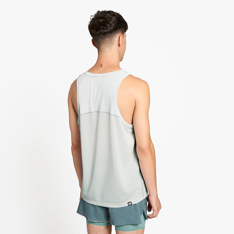 Ciele Athletics M DLYSinglet - Light Grey - MENS シエルアスレチックス エム ドライシングレット ライトグレー メンズ