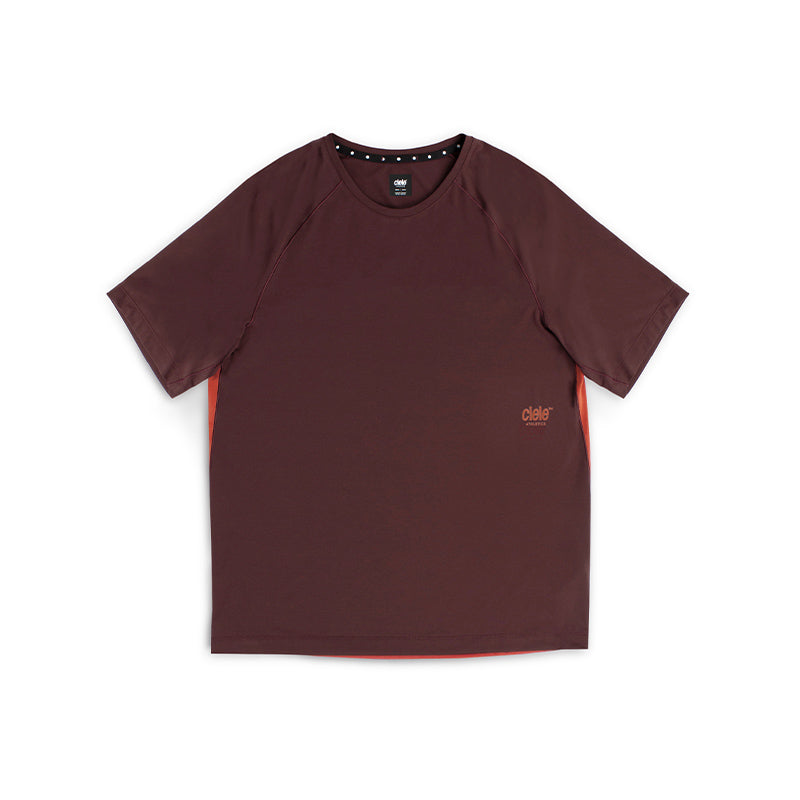 Ciele Athletics M DLYTShirt - Dark Wine Red - MENS シエルアスレチックス エム ドライTシャツ ダークワインレッド メンズ